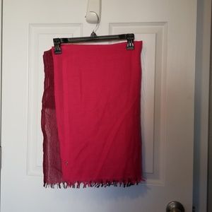 Lululemon Warrior Bonbon Bordeaux Scarf